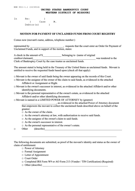 51 Missouri Court Forms And Templates Free To Download In PDF