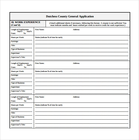 9 Civil Service Exam Application Form Templates To Download Sample 
