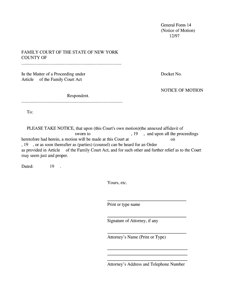 Blank Court Motion Forms Fill Online Printable Fillable Blank