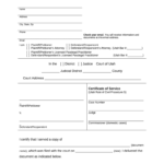 Certificate Of Service Utah Rule Of Civil Procedure 5 Certificate Of