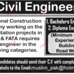 Civil Engineers Job Opportunity 2021 Job Advertisement Pakistan