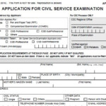 Civil Service Exam PH Civil Service Application Form CS Form No 100