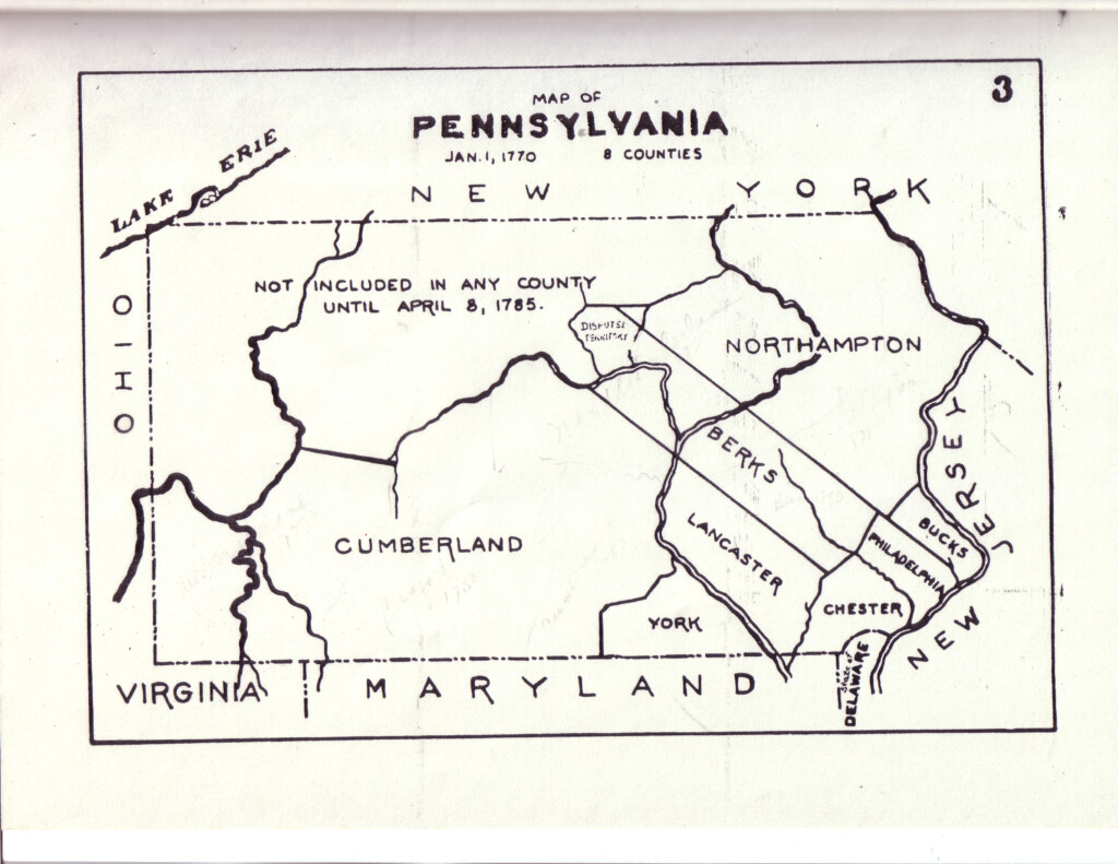 Civil War Blog Historical County Maps Of Pennsylvania