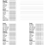 Clue Game Sheet With Case Notes Download Printable PDF Templateroller
