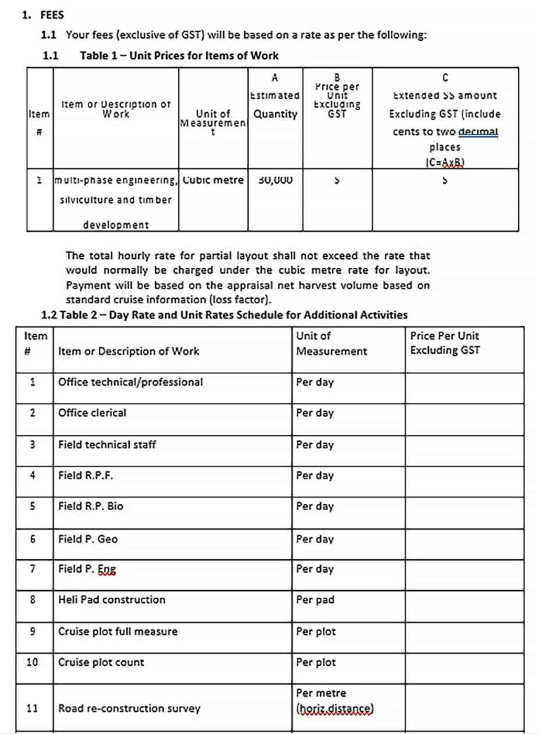 Contract Payment Schedule Template Culturopedia Civil Form 2023