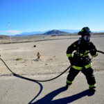 Creech Fire Fighters Participate In Semi annual MSA Exercise Creech