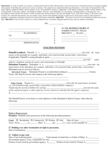 Harris County Civil Forms - Civil Form 2024