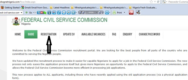 Federal Civil Service Commission Jobs Steps To Apply Online Nigeria