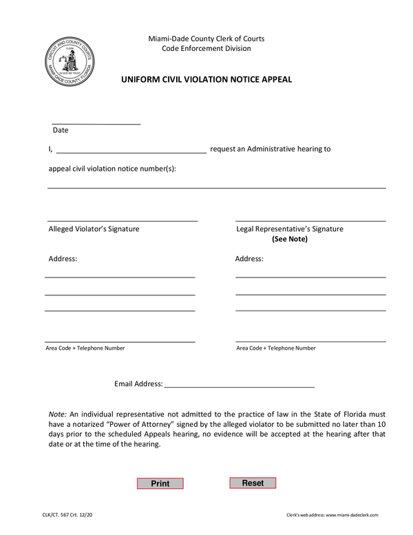 Fill Free Fillable Miami Dade County Clerk Of The Courts PDF Forms