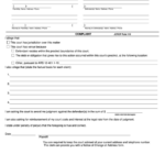 Fillable Form Cv 8150 100 Complaint Maricopa County Justice Courts