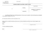 Form CI 262 Download Printable PDF Or Fill Online Amendment To