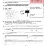 Form WV 250 Download Fillable PDF Or Fill Online Proof Of Service Of