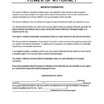 Free Power Of Attorney POA Forms PDF Word LegalTemplates