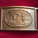 Maryland Hanover Brass Foundry Reproduction Military Belt Plates