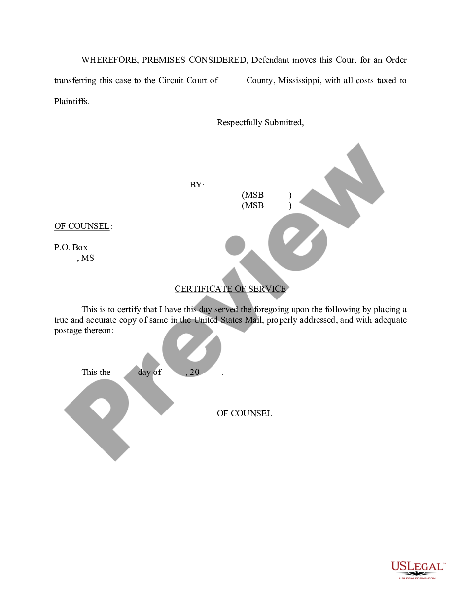 Miss Court Circuit Withdraw Application US Legal Forms