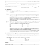 New York Affidavit Of Service Form