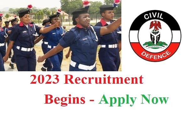 Nigerian Civil Defence Recruitment 2022 2023 Form Is Now Here See How