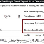 NYS DCSS Direct Deposit