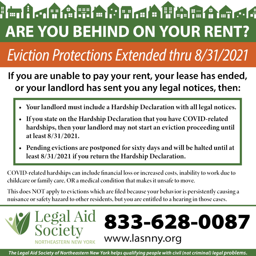 NYS s COVID 19 Emergency Eviction And Foreclosure Prevention Act 