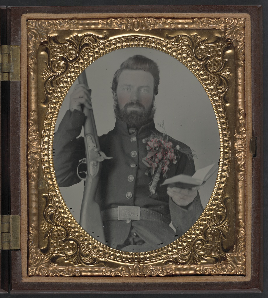 Private David Lowry Of Company E 25th Virginia Cavalry Flickr