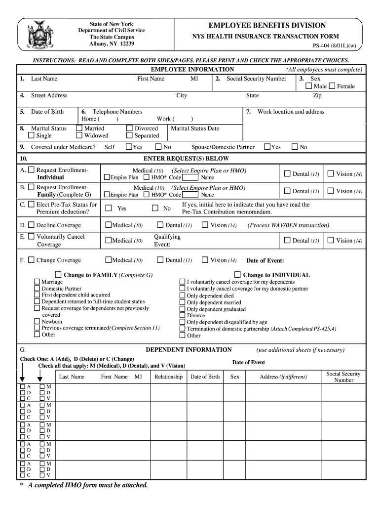 Ps 404 Fill Out And Sign Printable PDF Template SignNow