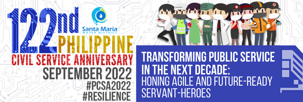 122nd Philippine Civil Service Anniversary Santa Maria Water District
