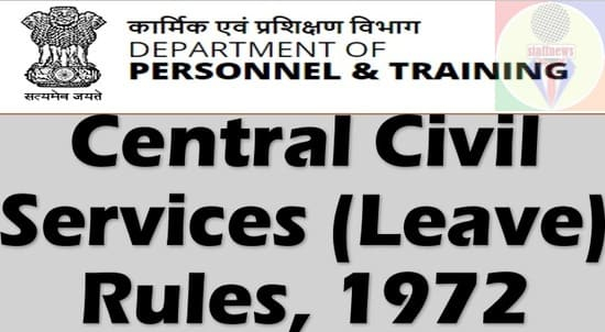 Central Civil Services Leave Rules 1972 Updated As On 19 09 2022 