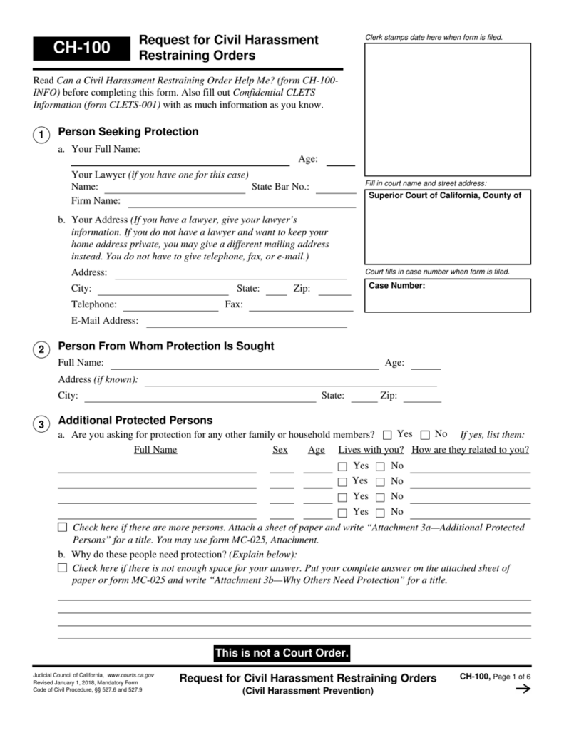 Ch 100 Fillable Form Printable Forms Free Online