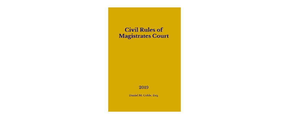 Civil Rules Of Magistrates Court