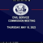 Civil Service Commision Meeting 5 18 2023 YouTube