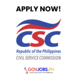 Civil Service Commission GOVJOBS PH