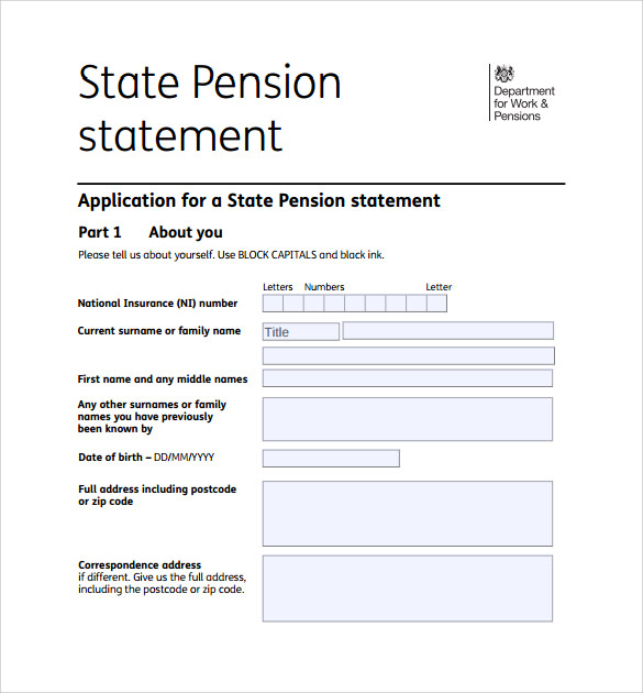 Civil Service Pension Claim Form Civil Form 2023