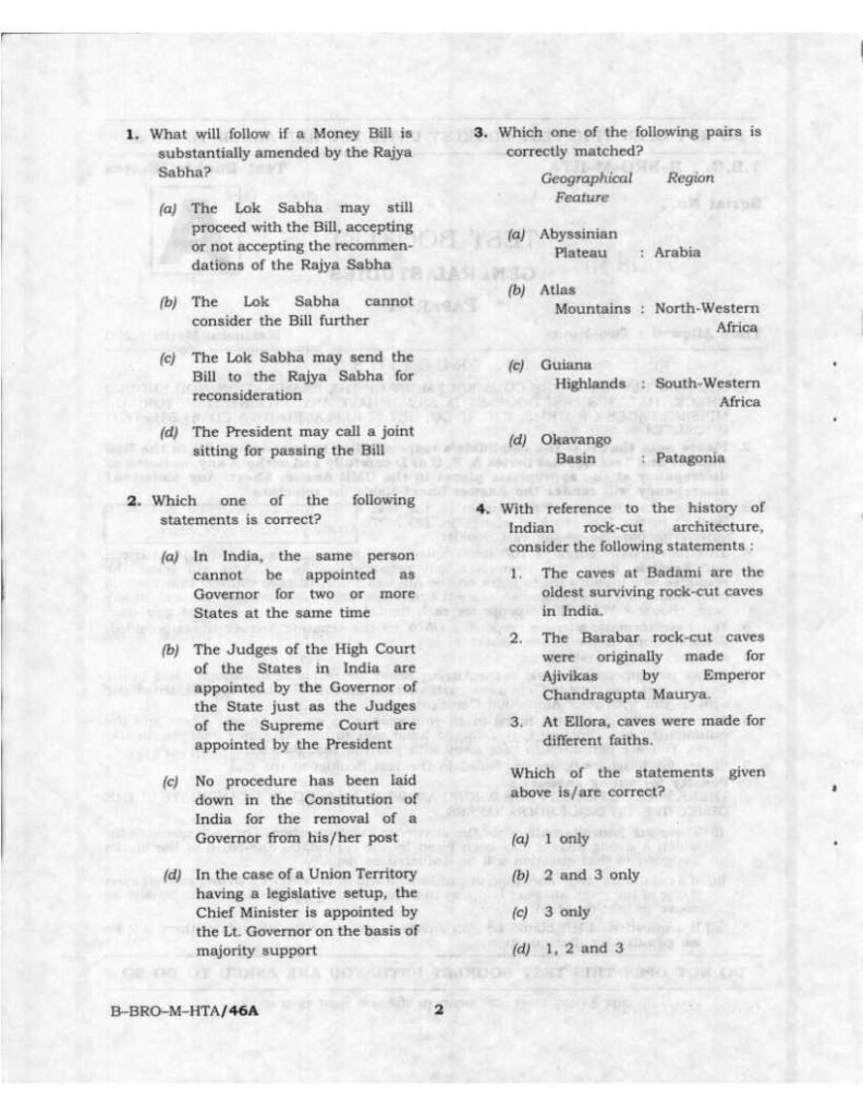 Civil Services Aptitude Test New Pattern 2020 2021 Student Forum