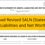 Download Revised SALN Statement Of Assets Liabilities And Net Worth Form