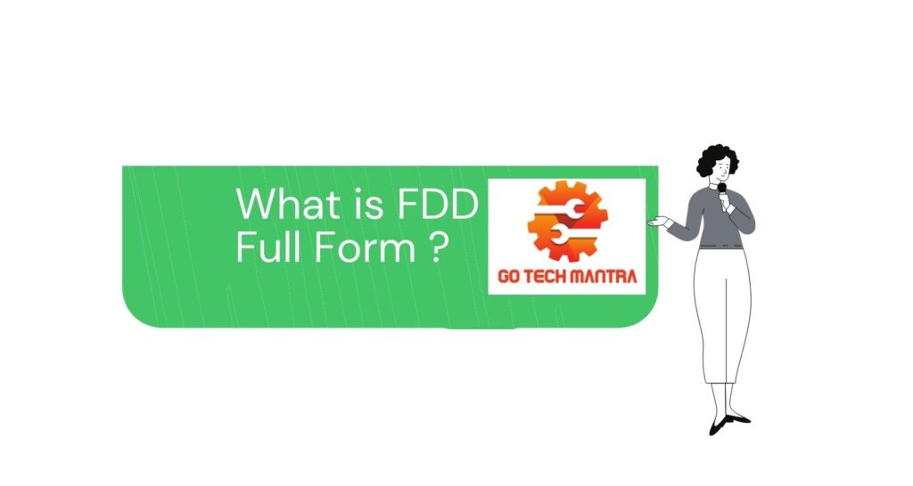 FDD Full Form In Hindi What Is FDD