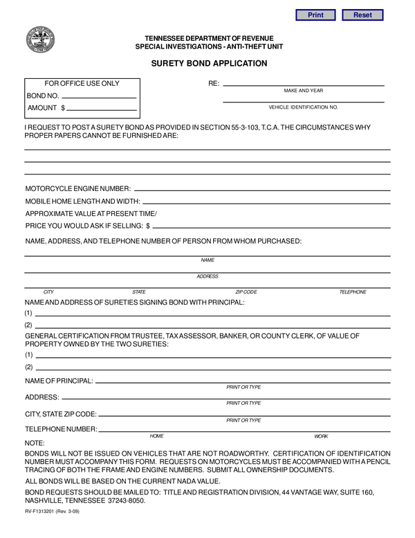 Fill Free Fillable Tennessee County Clerk PDF Forms