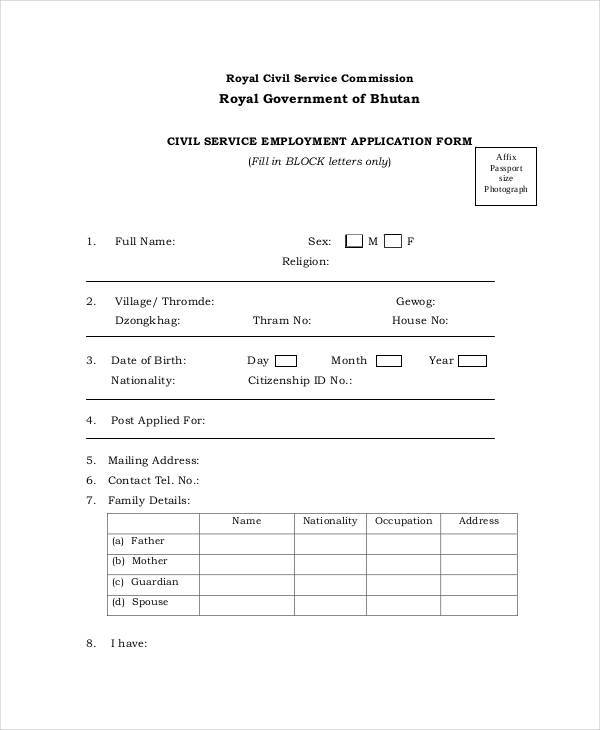 FREE 31 Service Forms In PDF Excel MS Word