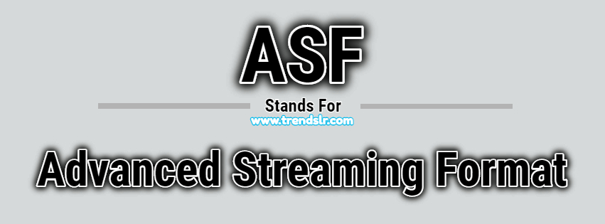 Full Form Of ASF Trendslr