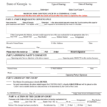 Georgia Continuance Form Fill Online Printable Fillable Blank