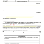 Kentucky Summons Form Fill Out And Sign Printable PDF Template SignNow