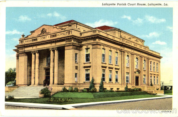 Lafayette Parish Court House Louisiana