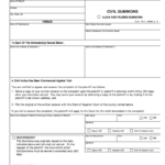 Nc Civil Summons Answer Form 2020 2022 Fill And Sign Printable