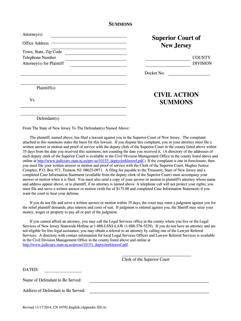 NJ CN 10792 2014 2022 Complete Legal Document Online US Legal Forms