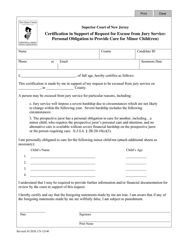 Nj Courts Passaic County Civil Forms Civil Form 2023