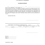 OATH OF OFFICE FORM1