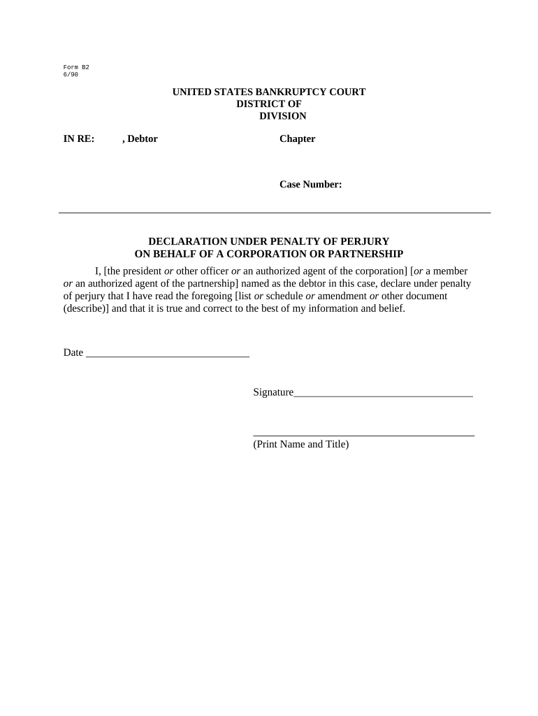 Perjury Form Fill Out And Sign Printable PDF Template SignNow
