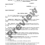 Pretrial Memorandum Template US Legal Forms