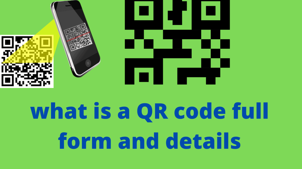 QR Code Full Form Bar Code QR Code Generator A2Z Full Form List