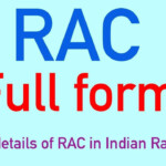 RAC Full Form RAC Ka Full Form In Hindi What Does RAC Means In