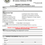 Request Fort Bend County Form Fill Online Printable Fillable Blank